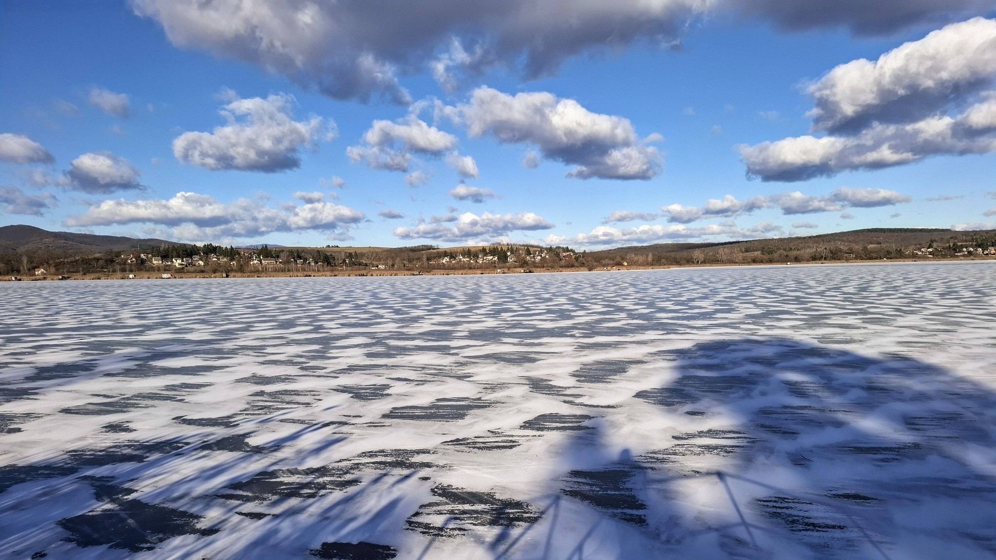 Befagyott a Rakaca-tó